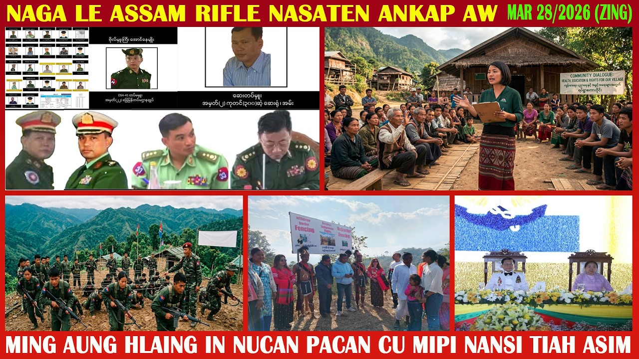 March 28 Zing - CC hnuaiah Matupi peng khuate tamzet anum. Ralbawi Fialfial 12 Kapthat.