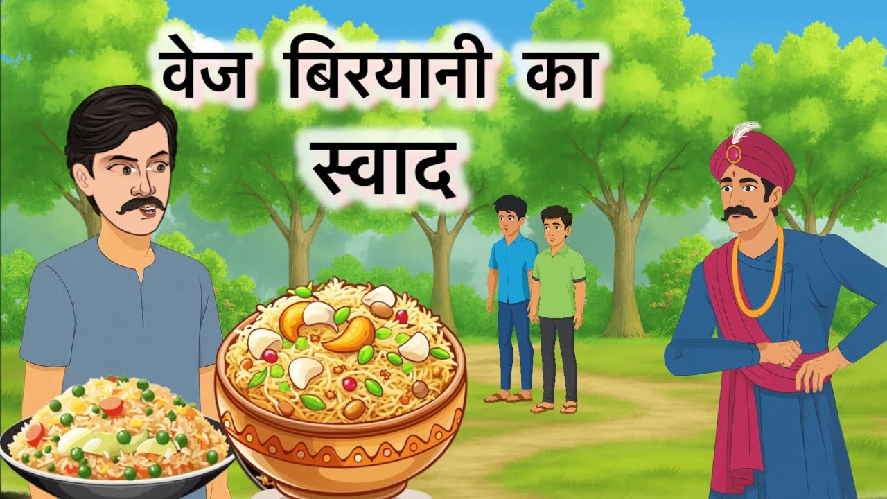 सब्ज़ियों वाली बिरयानी | Sabjiyo wali biryani | hindi kahani | kahaniya | Moral story
