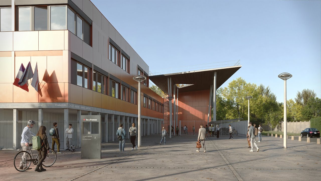 Projet d'extension et de réaménagement du lycée André-Marie Ampère