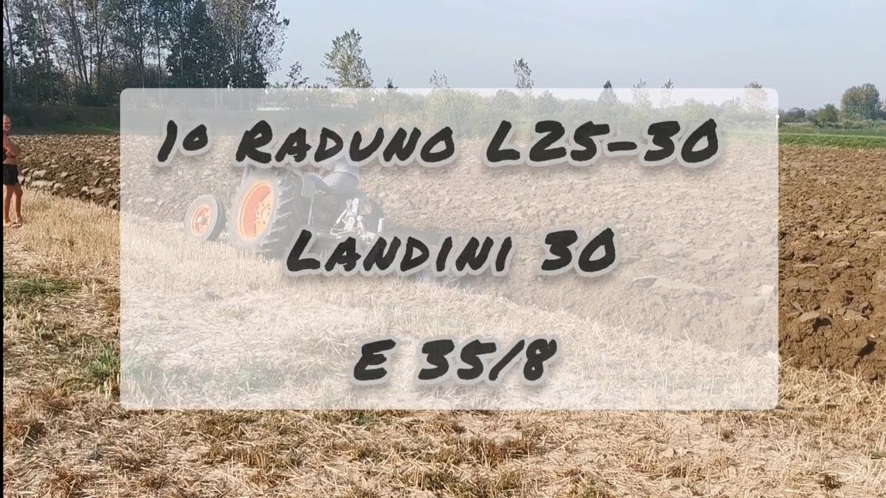 1º Raduno L25, L30 e 35/8
