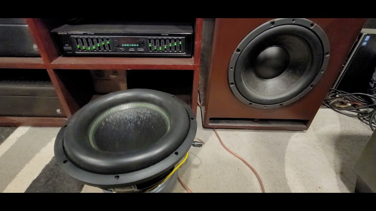 The power of the 2502 crown amplifier.