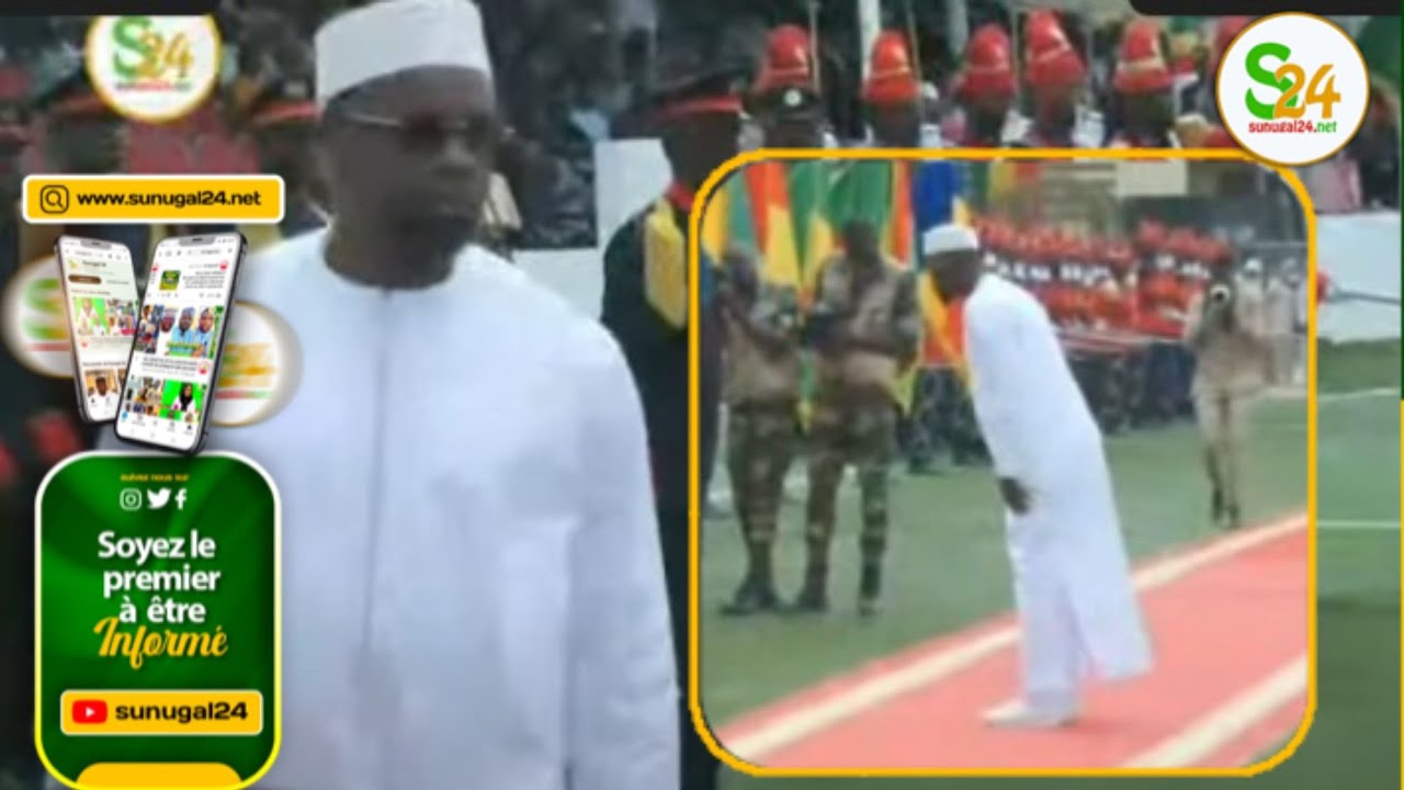 Camp Thiaroye : Ousmane Sonko, son émotion marque les esprits ! Regardez son geste qui secoue le web