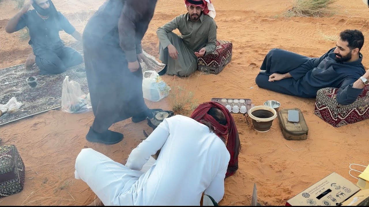 فطورنا اليوم بالنفود _بعد أمطار أمس