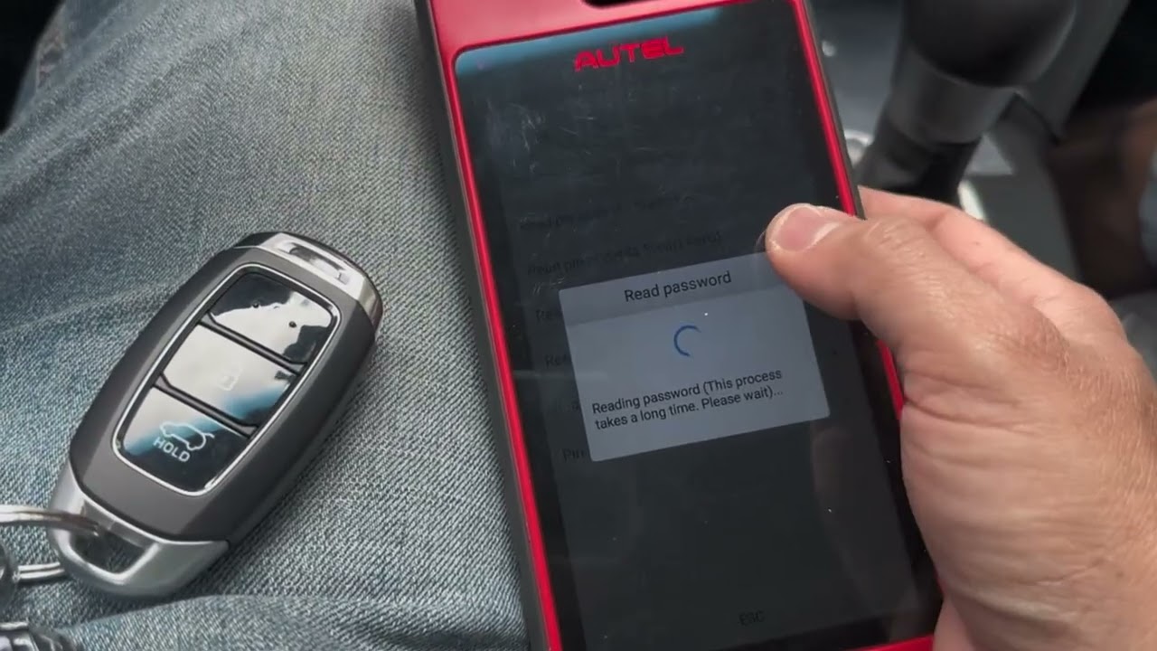 Program add smart key HYUNDAI KONA 2021 by AUTEL KM100