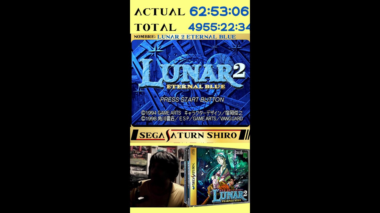 (Vertical) SSS 429 Lunar 2 Eternal Blue | Parte 10 | Special Game | Sega Saturn Shiro #Sega #815