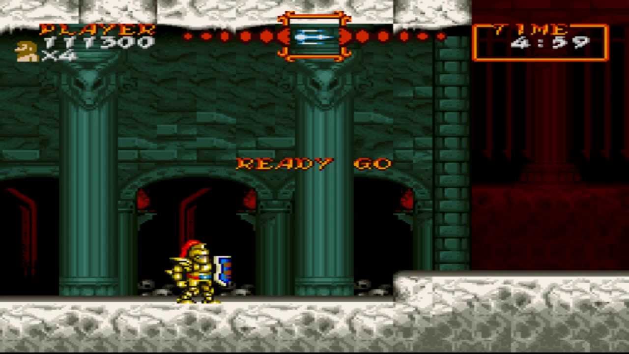 [Super Ghouls 'n Ghosts » SNES Playthrough] - Castle of the Emperor (Level 6)
