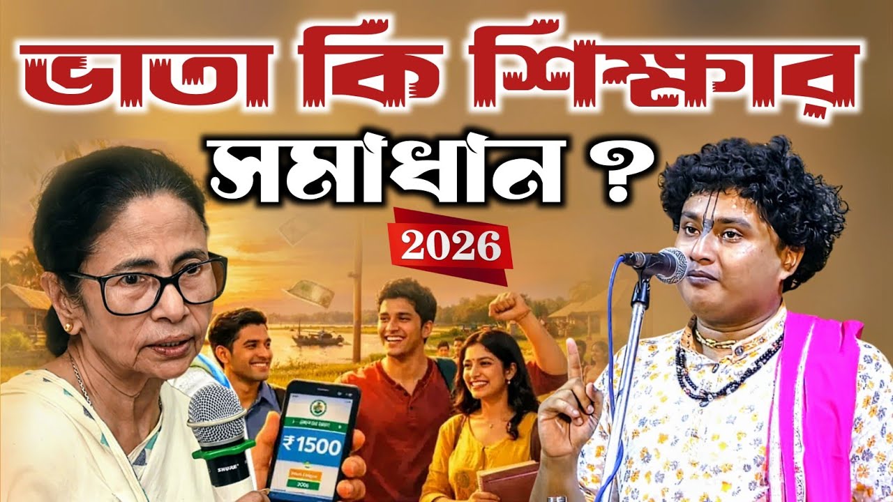 ভাতা কি শিক্ষার সমাধান ? সময় থাকলে শুনবেন | গোপালকৃষ্ণ পাল কীর্তন | gopal krishna pal kirtan 2026