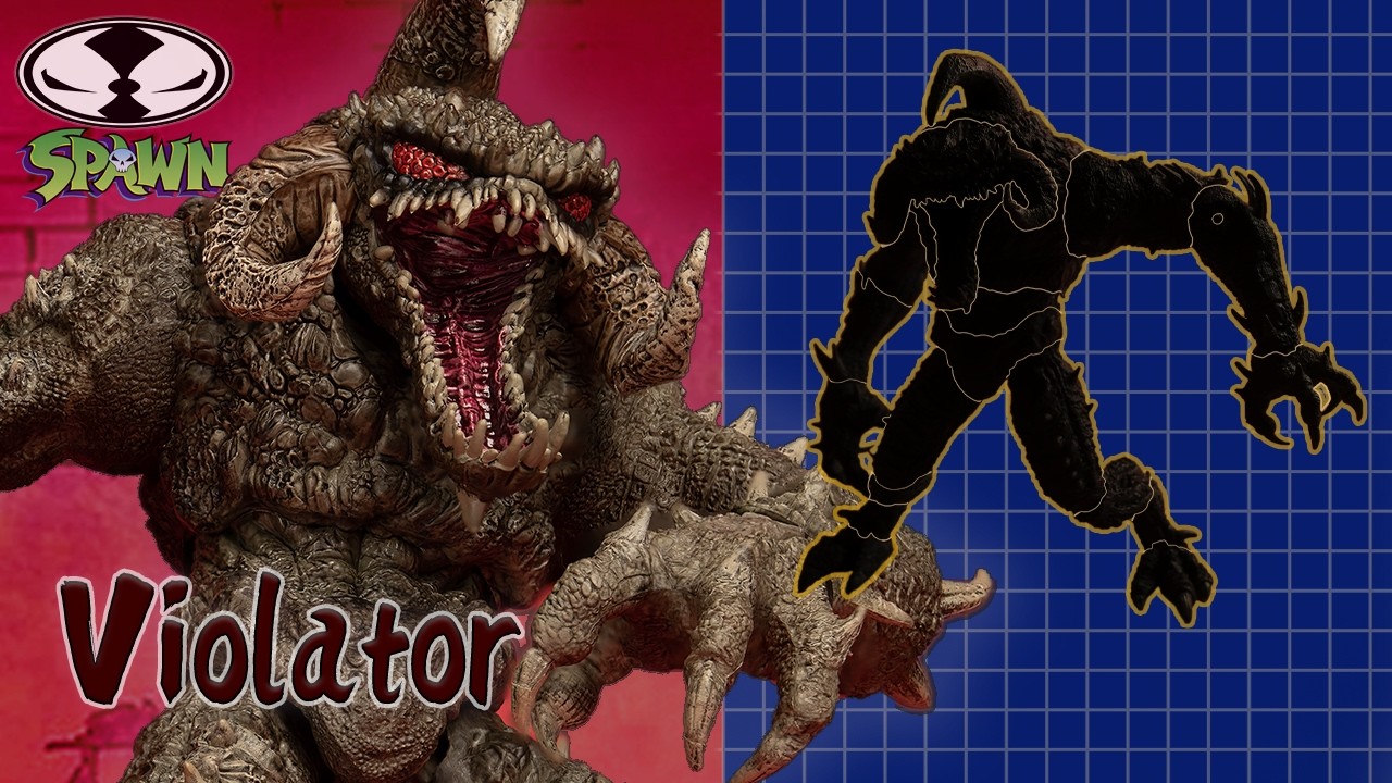 The Violator TOY REVIEW McFarlane Toys Spawn line(2021)