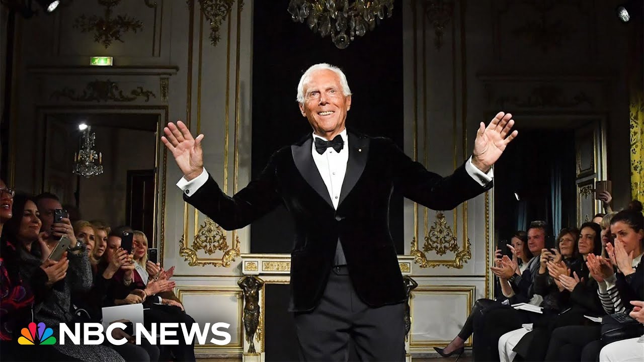 Famed fashion designer Giorgio Armani dies at 91