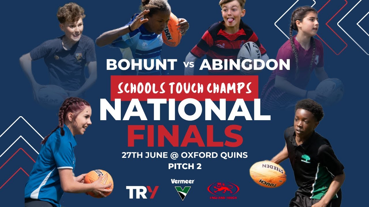 National Schools Touch Rugby Finals - Year 7/8 Boys - Bohunt vs Abingdon