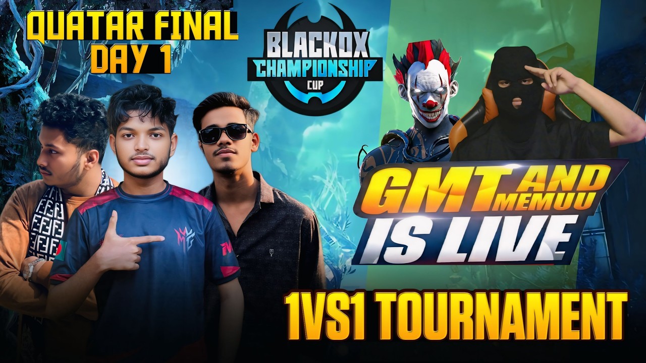 QUATAR FINAL DAY 2🔥 1v1 Tournament Live Bangla | Dekhi Ke Asol King 👑 | Intense Headshot Battle