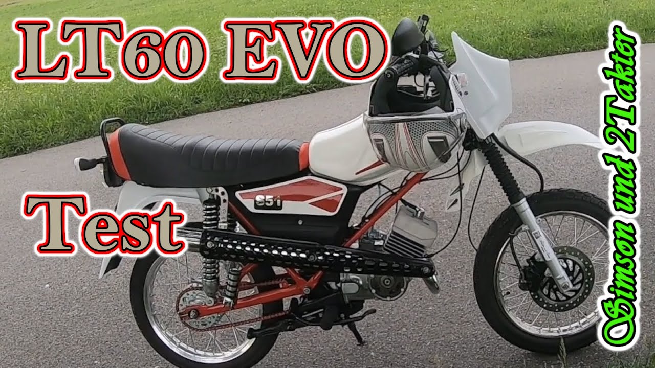 Simson S51 Langtuning Tuning Zylinder LT60 EVO. Die Testfahrt. Leistungsprüfstand