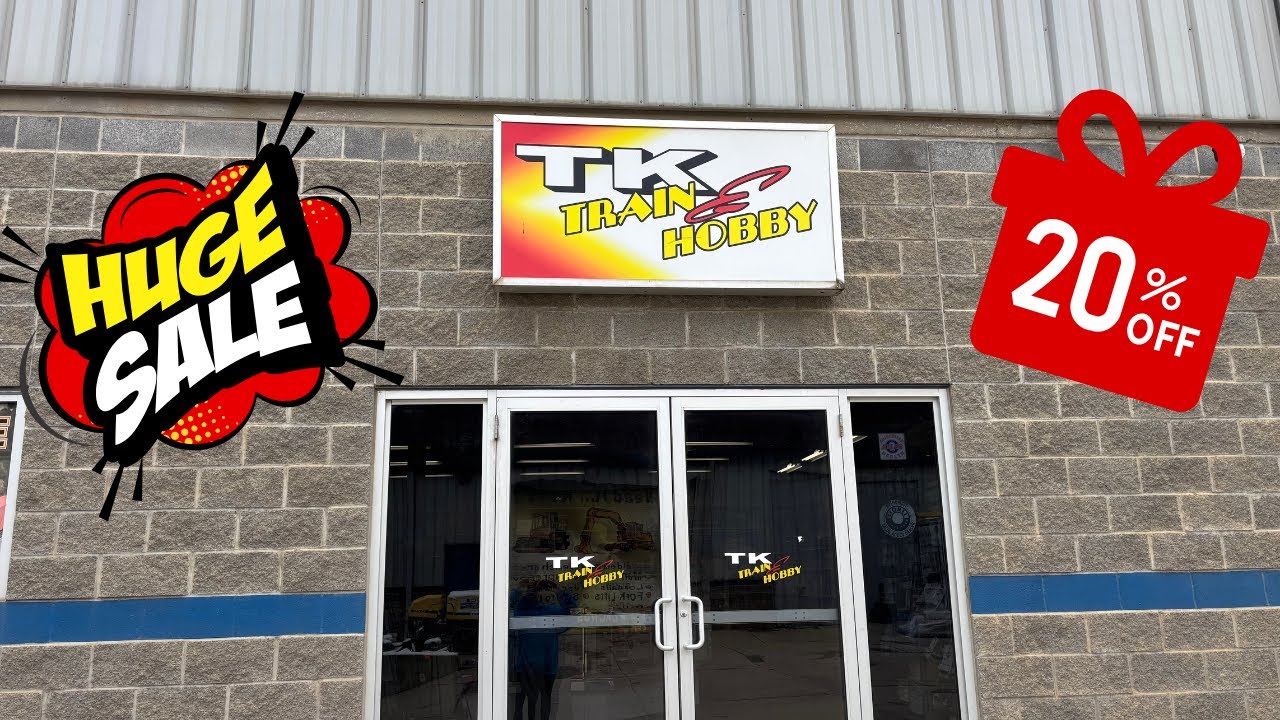 TK Train & Hobby Бриджпорт, Огайо БОЛЬШАЯ РАСПРОДАЖА В ЧЕСТЬ ЗАКРЫТИЯ!!!