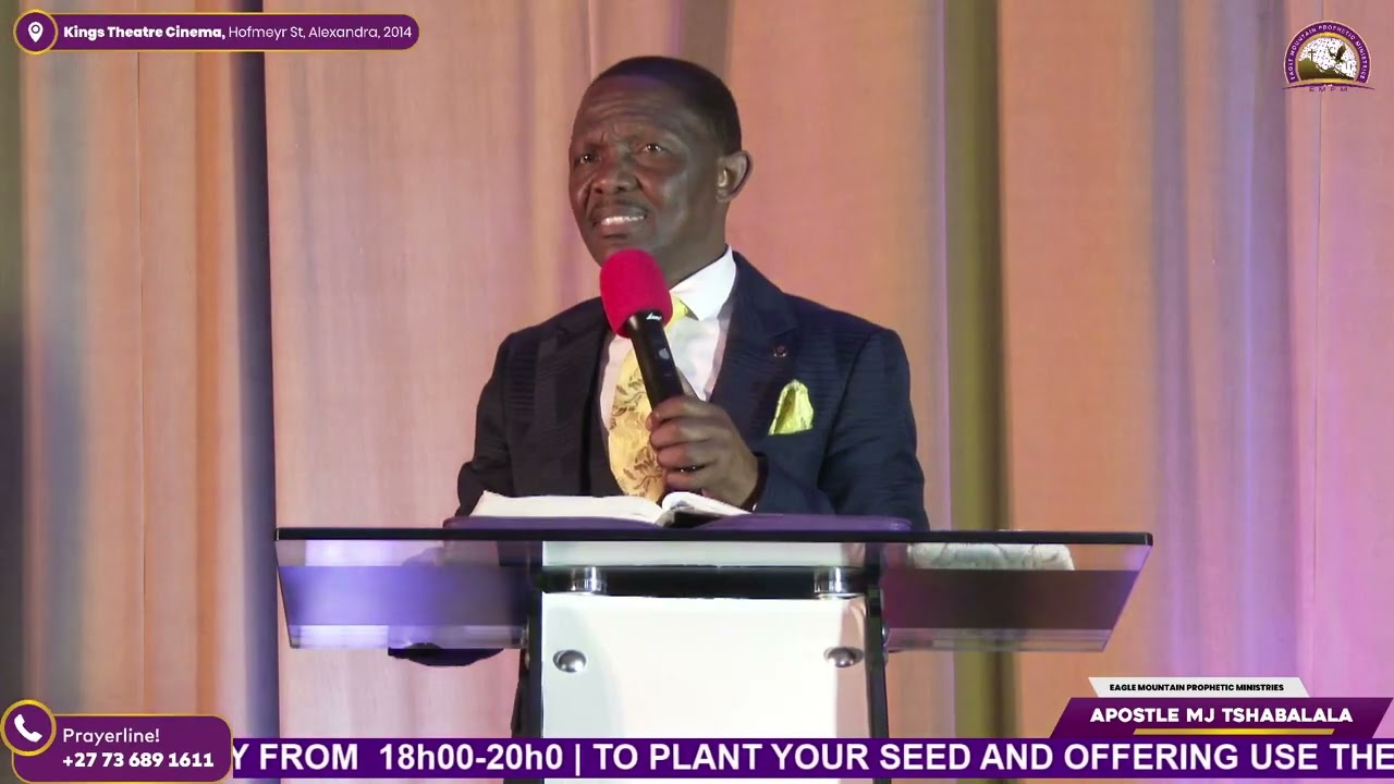 THE WORD OF GOD WITH APOSTLE MJ TSHBALALA [ALEX BRANCH] 21 JULY 2024