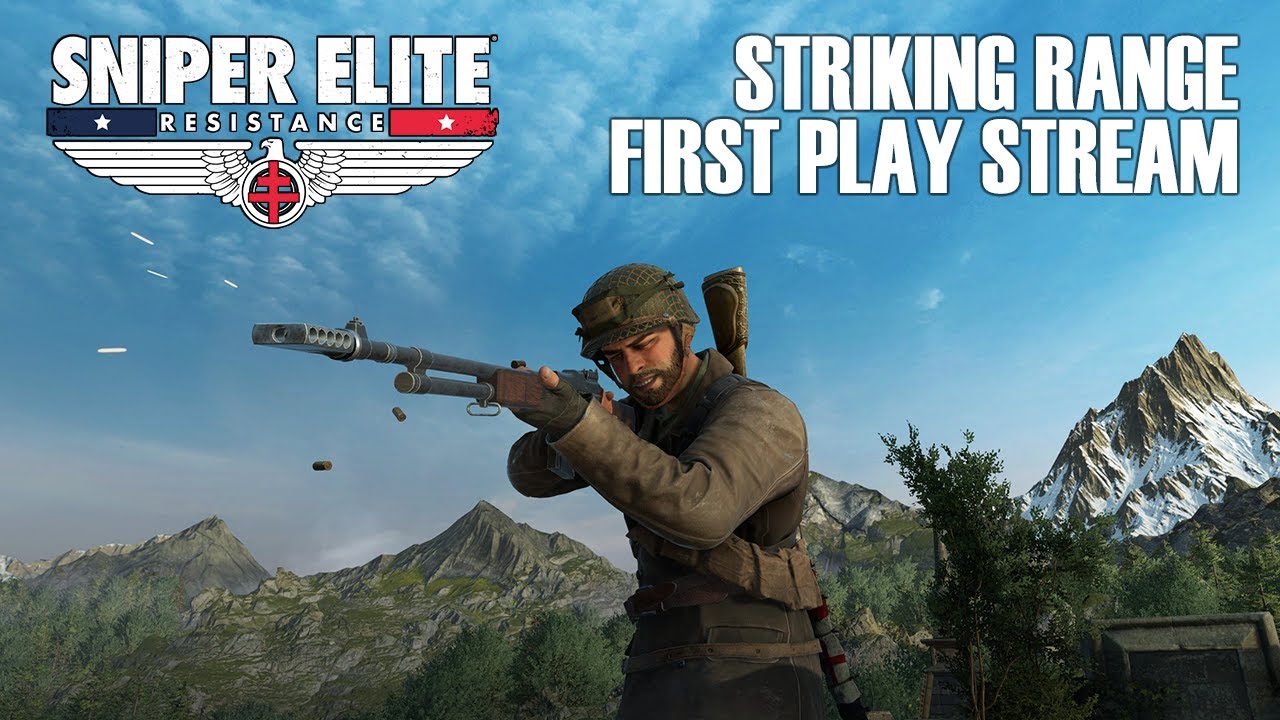 New DLC! Sniper Elite: Resistance 'Striking Range' first play with SweatyNerd!
