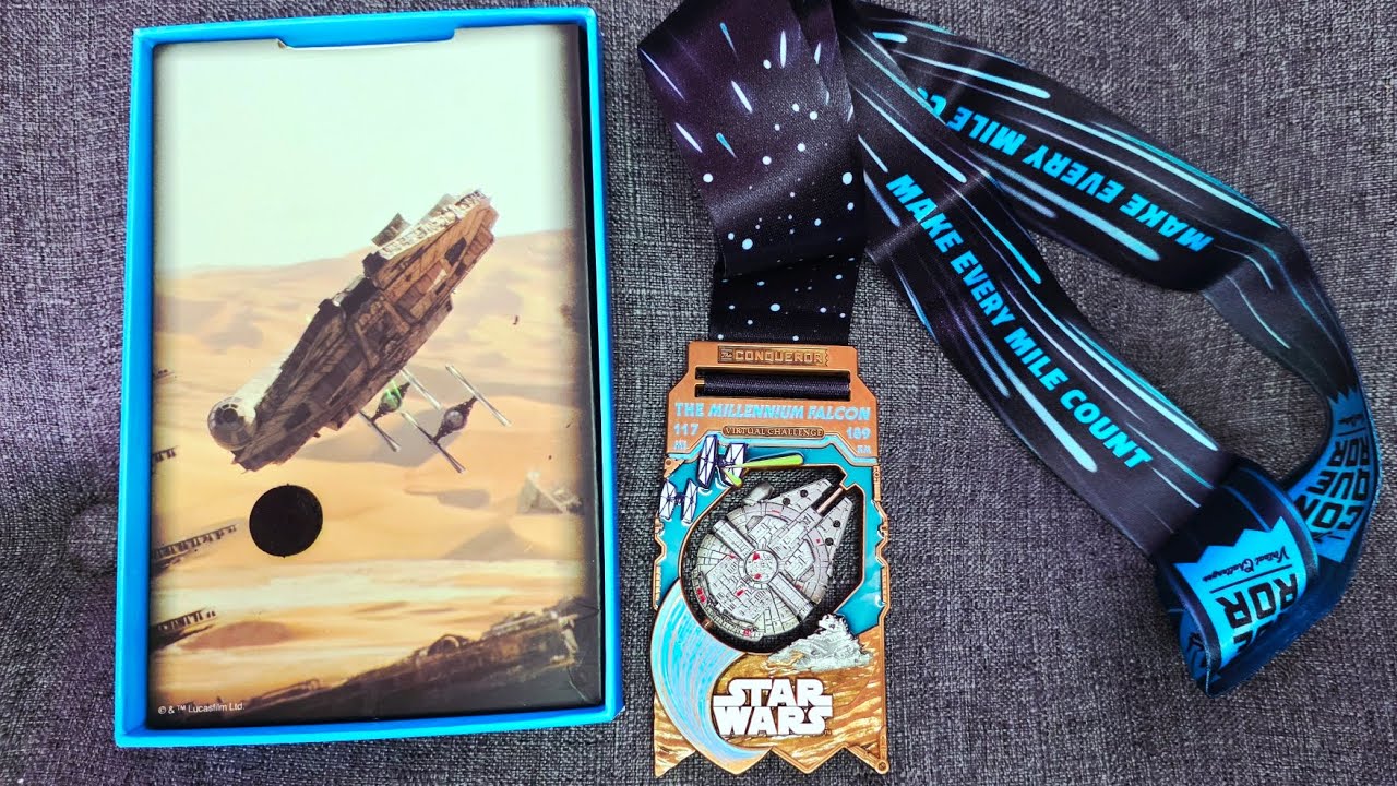 🎖️ RETO CUMPLIDO #theconqueror The Millennium Falcon #starwars 