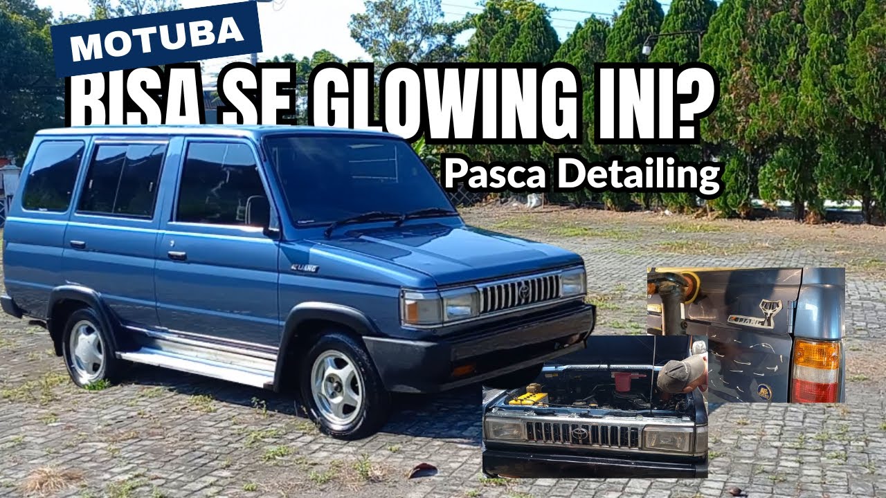 Full Detailing, Peredam Lantai dan Ganti Kaca Film Toyota Kijang Grand Extra last edition 1996