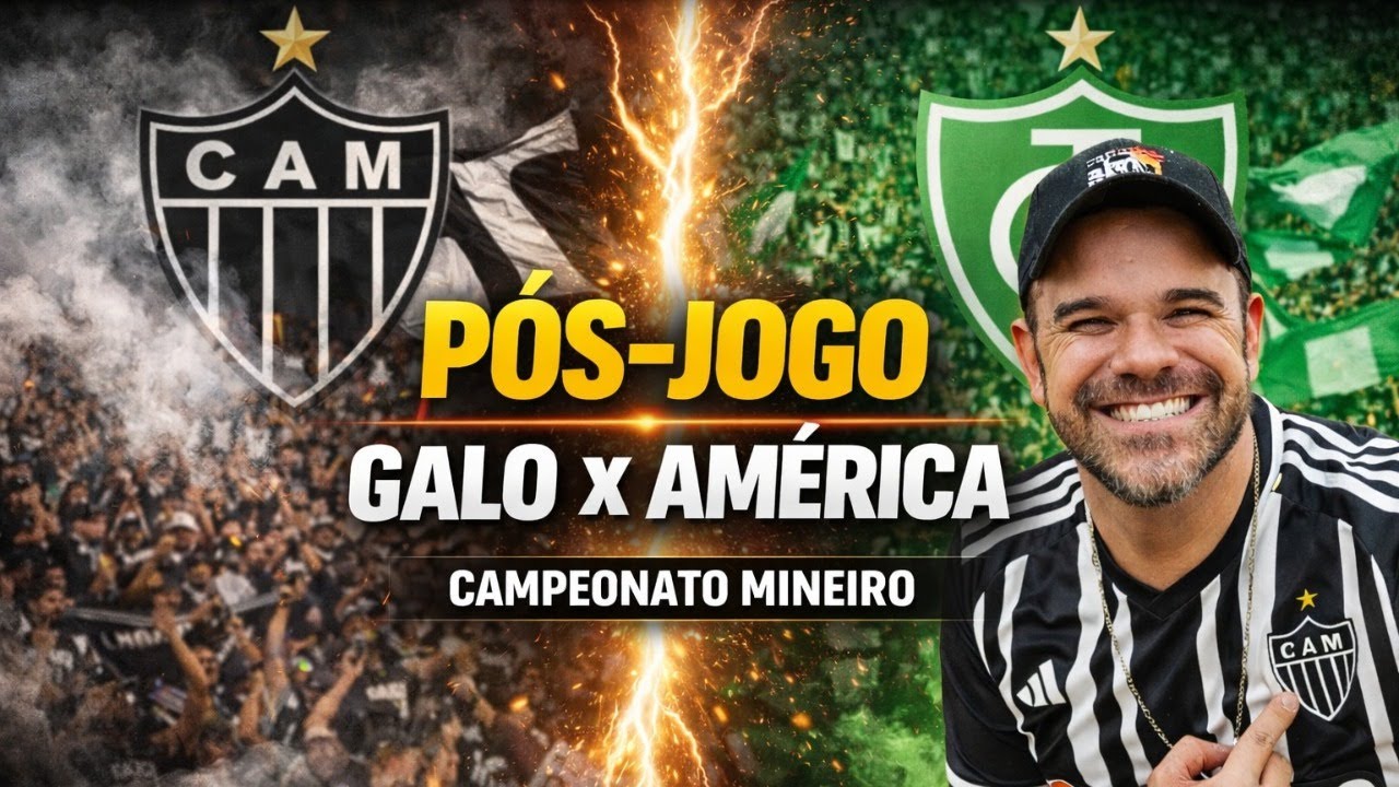 ⭕ AOVIVO PÓS-JOGO ⭕ AMERICA 1 X 1 GALO CAMPEONATO MINEIRO - OUTRO EMPATE DESASTROSO!