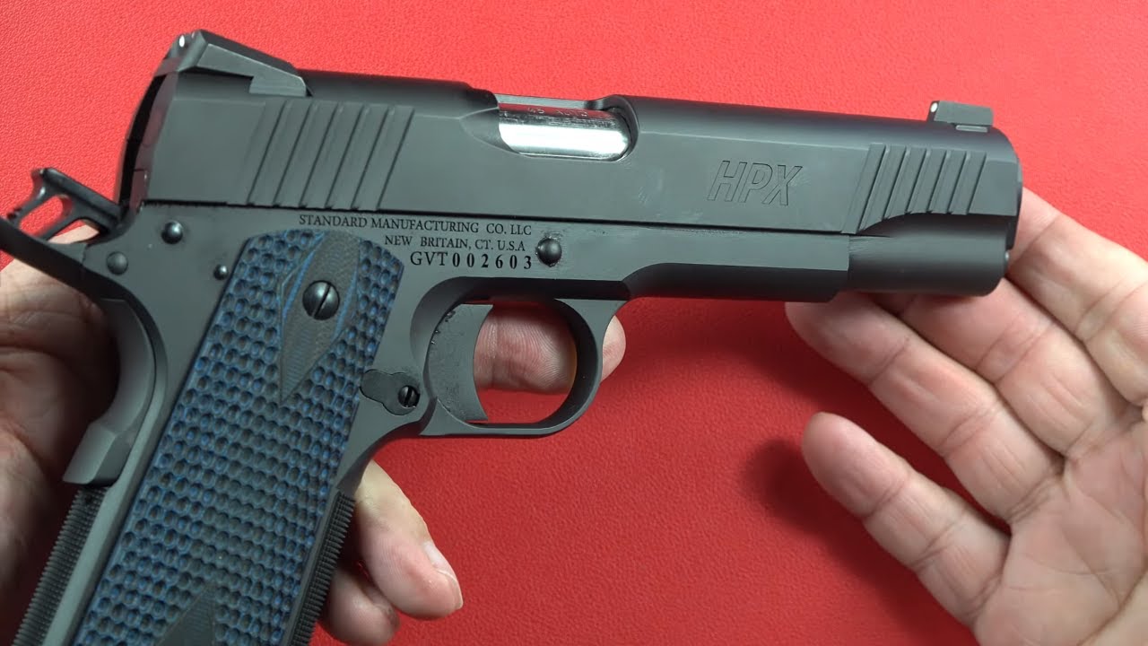 NEW Standard Manufacturing HPX 1911 overview