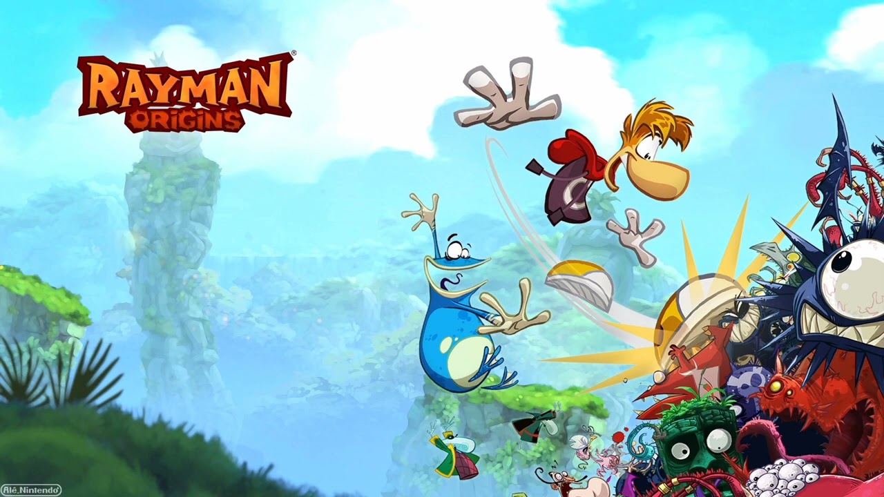 Rayman Origins OST - Mountain to Steampunk World Shooter