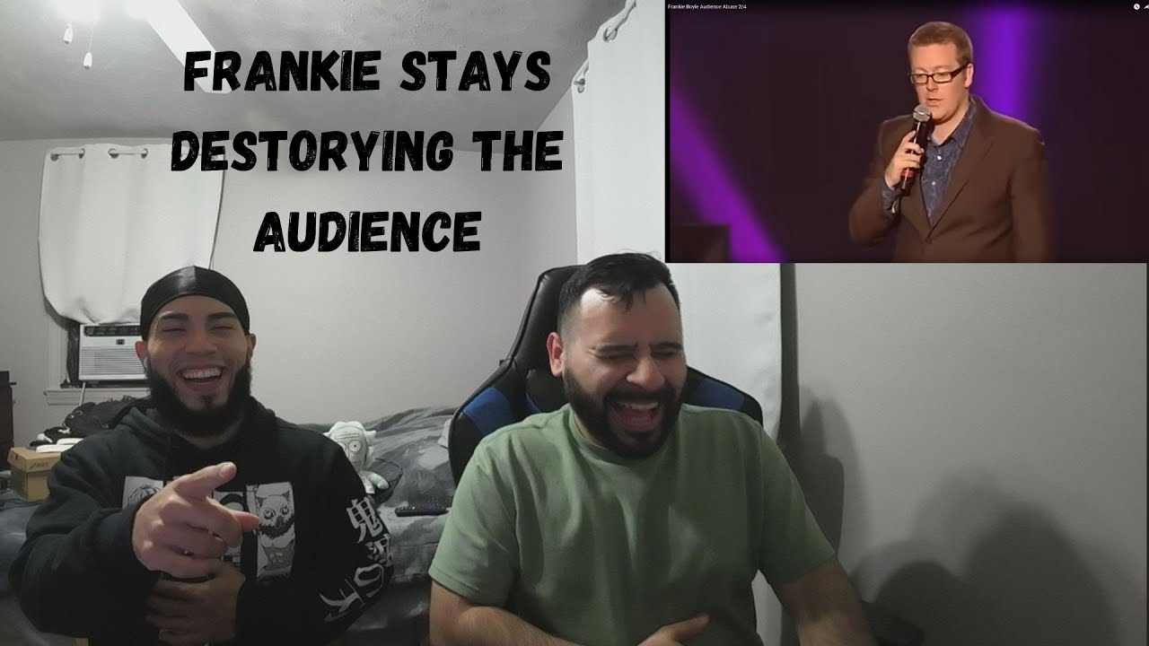 Reacting To Frankie Boyle Audience Abuse Part 2