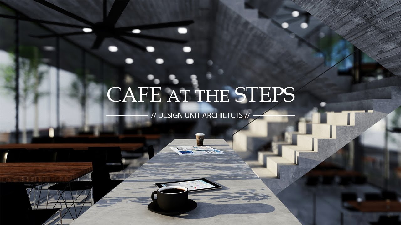 CAFE at the STEPS || Architectural Animation by Design Unit Architects