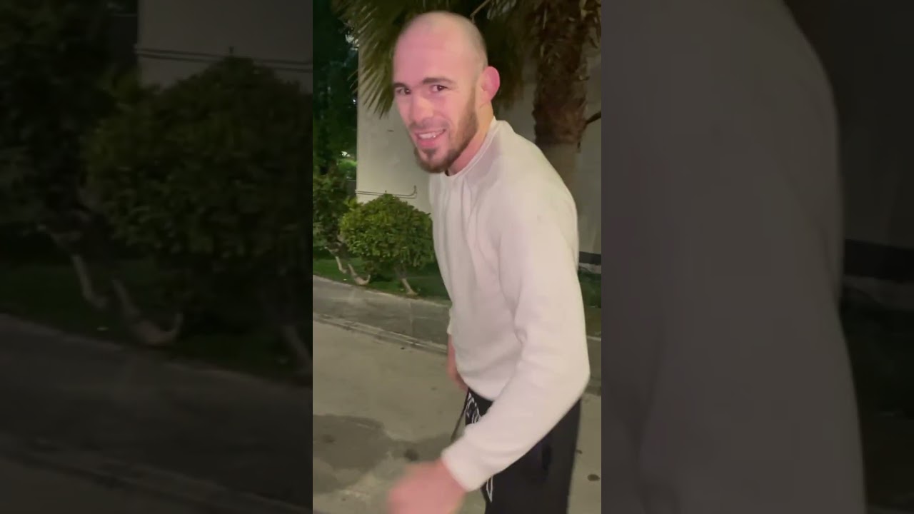 Roman Bogatov vs Bakhtiiar Bobodzhono on the streets of Bahrain #mma #shorts #braveisbahrain