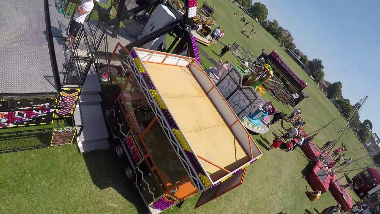 Joseph Stokes Project X On Ride at Worthing Fun Fair 2019