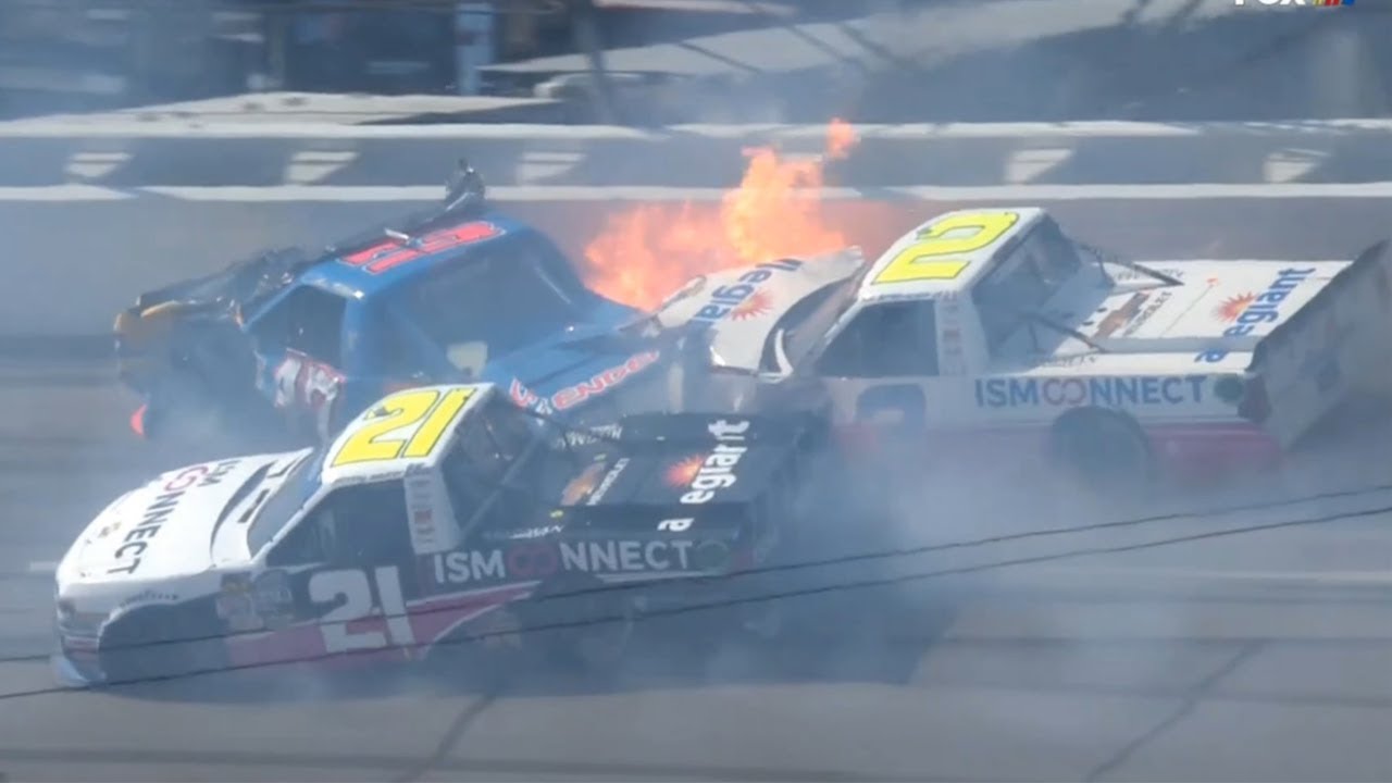 Nascar - Talladega - 2018 - Crash Compilation
