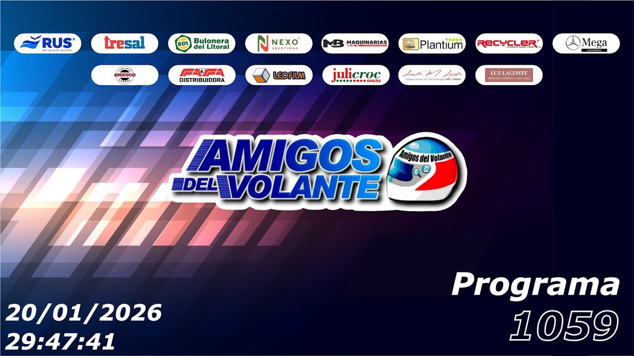 Amigos del Volante Programa 1059