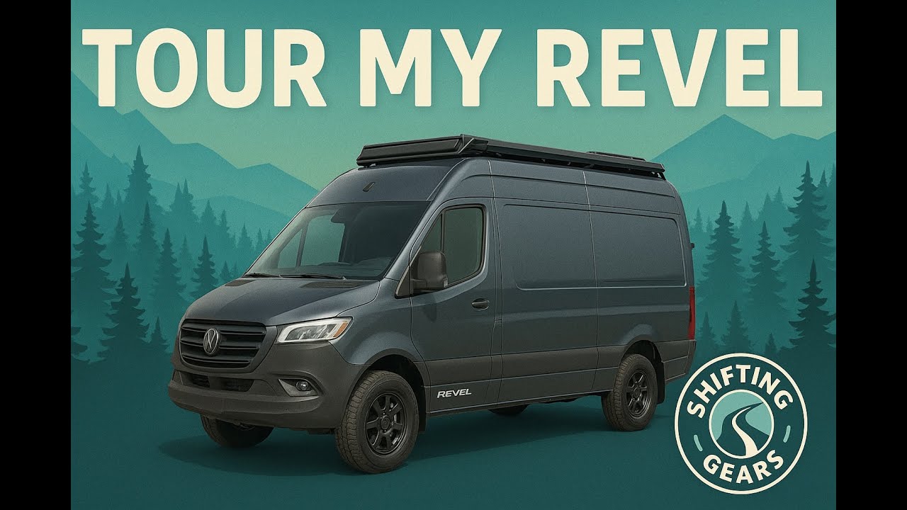 Путешествие на моем фургоне Winnebago Revel Van 2025 года.