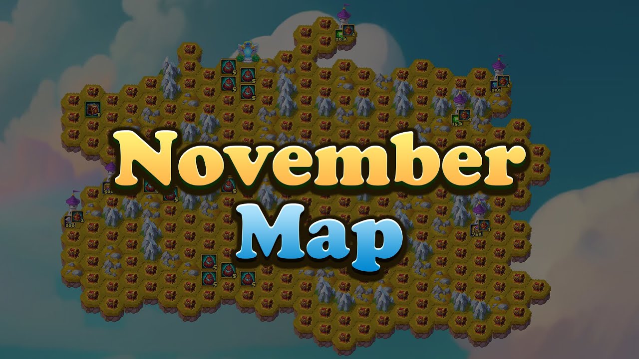Hero Wars November Map Mysterious Island Guide