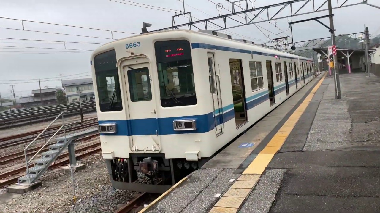 前面展望  東武佐野線    葛生 → 館林
