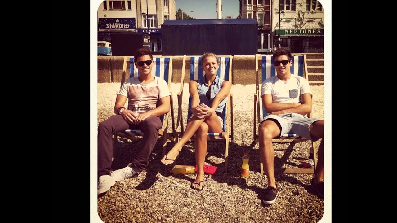 Tom Daley and Tonia Couch