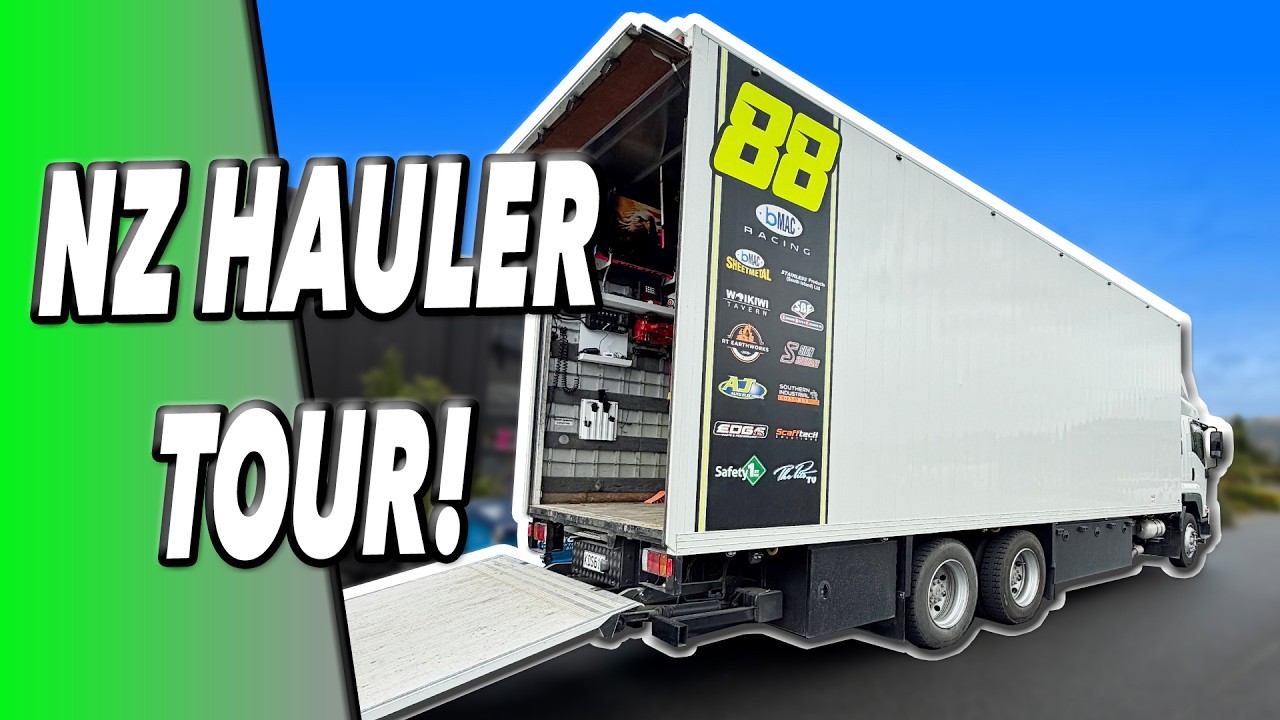 Sprint Car Hauler Tour in New Zealand