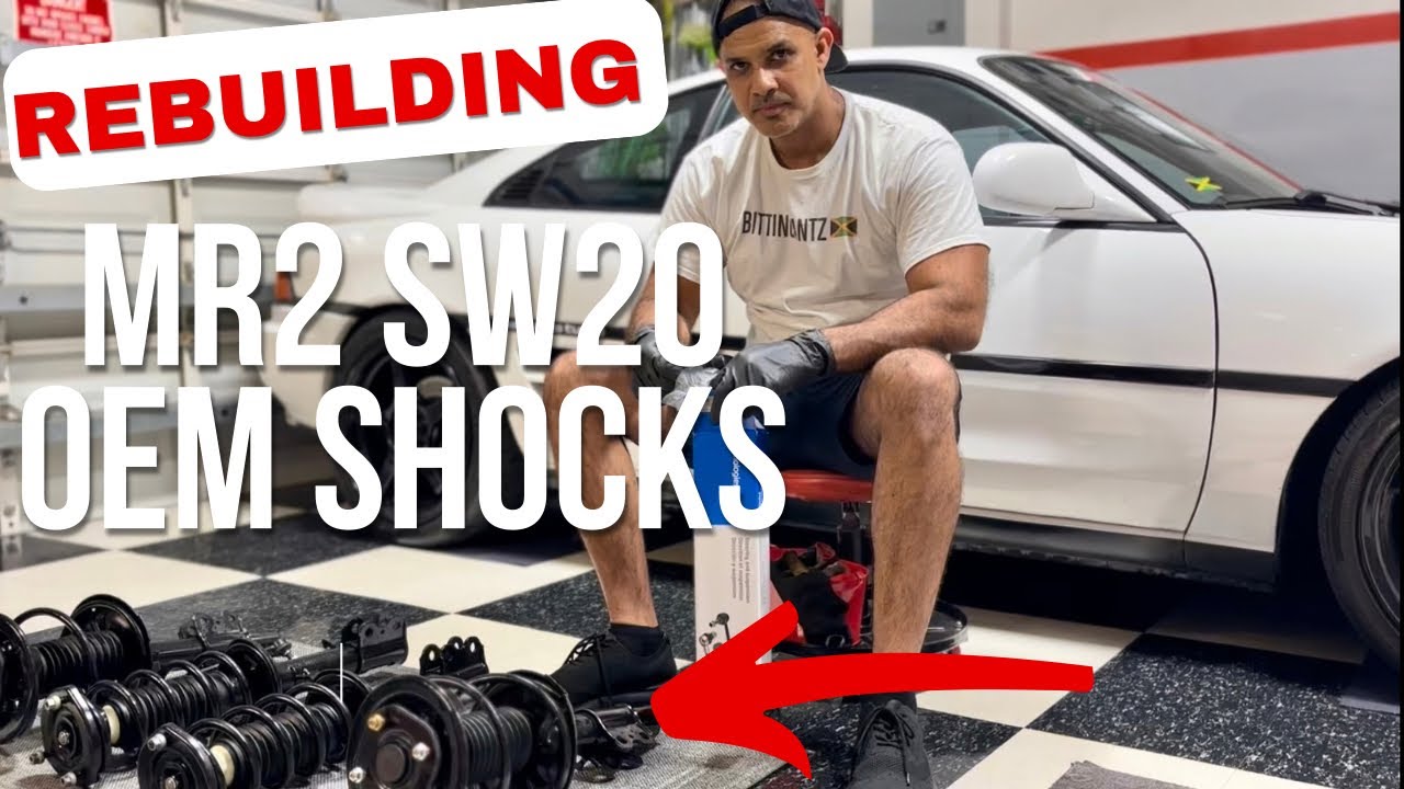 Rebuilding Toyota MR2 SW20 OEM Shocks