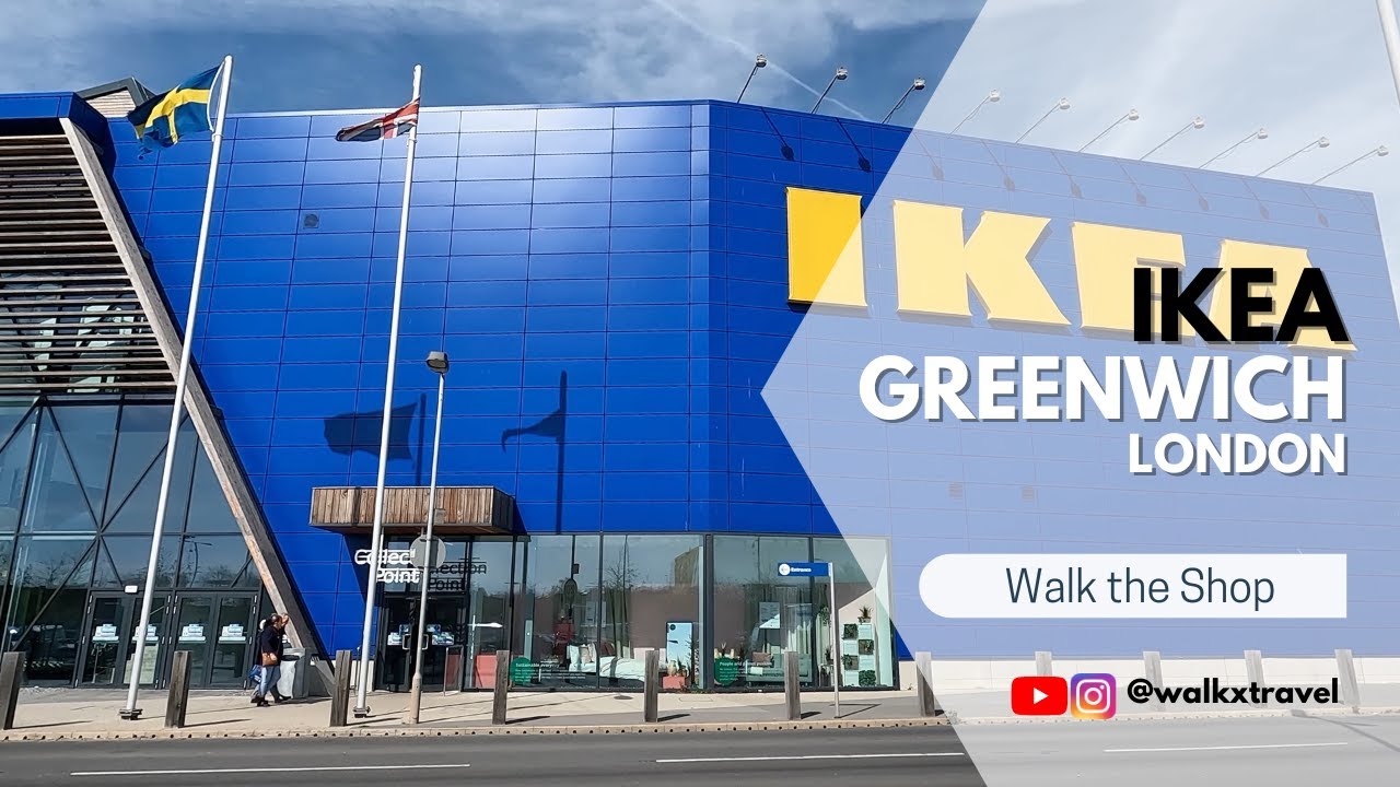 [4k] Ikea, Greenwich, store browse | City Walk | London | Walk the Shop | @walkxtravel