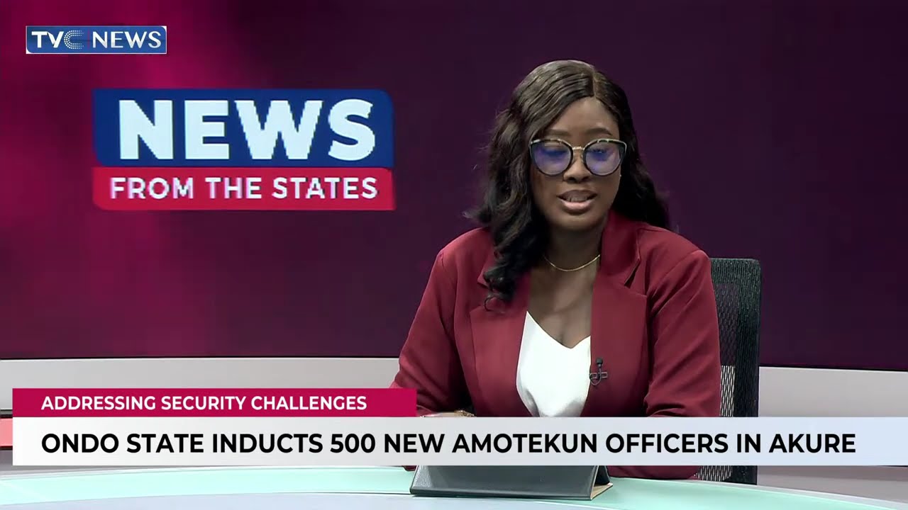 Ondo State Inducts 500 New Amotekun Officers In Akure