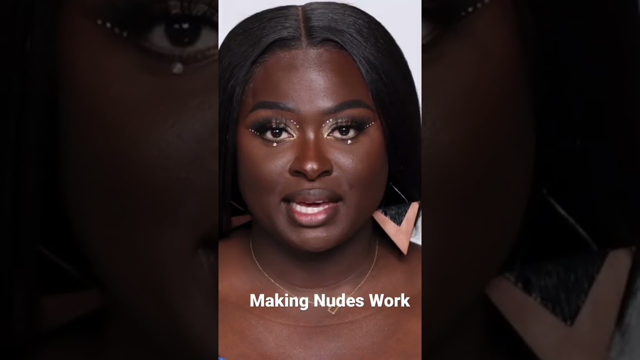 Nude Shades that work on Dark Skin. #shorts #juviasplace