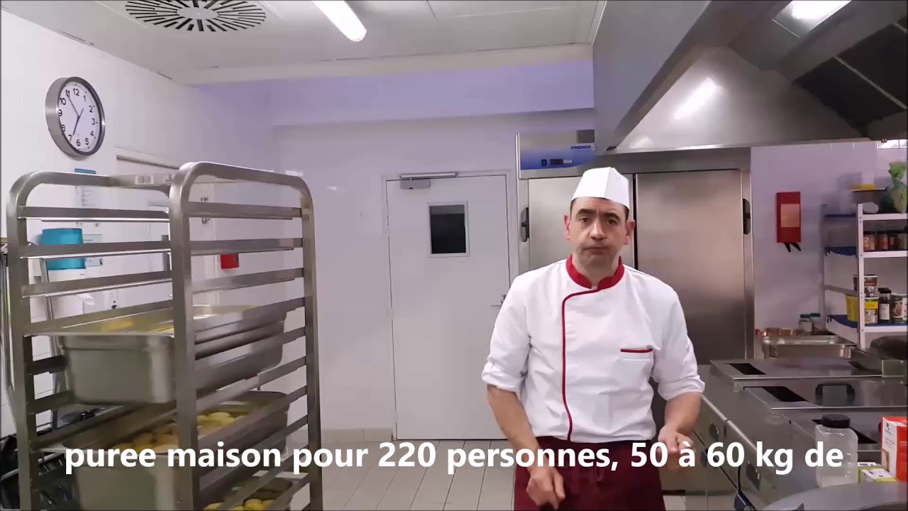 Purée fraîche pour cuisine collective #cantine #cuisine #faitmaison #recette #homemade #cantine