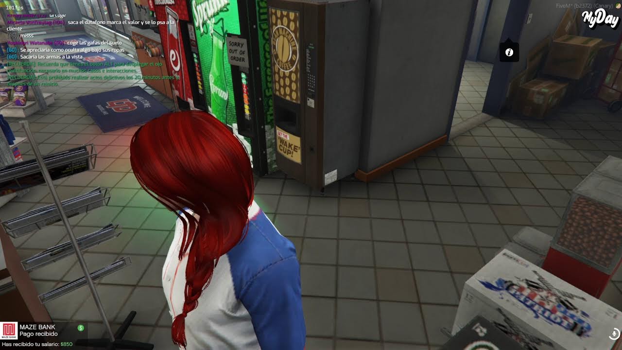 La vida de micaela como taxista 