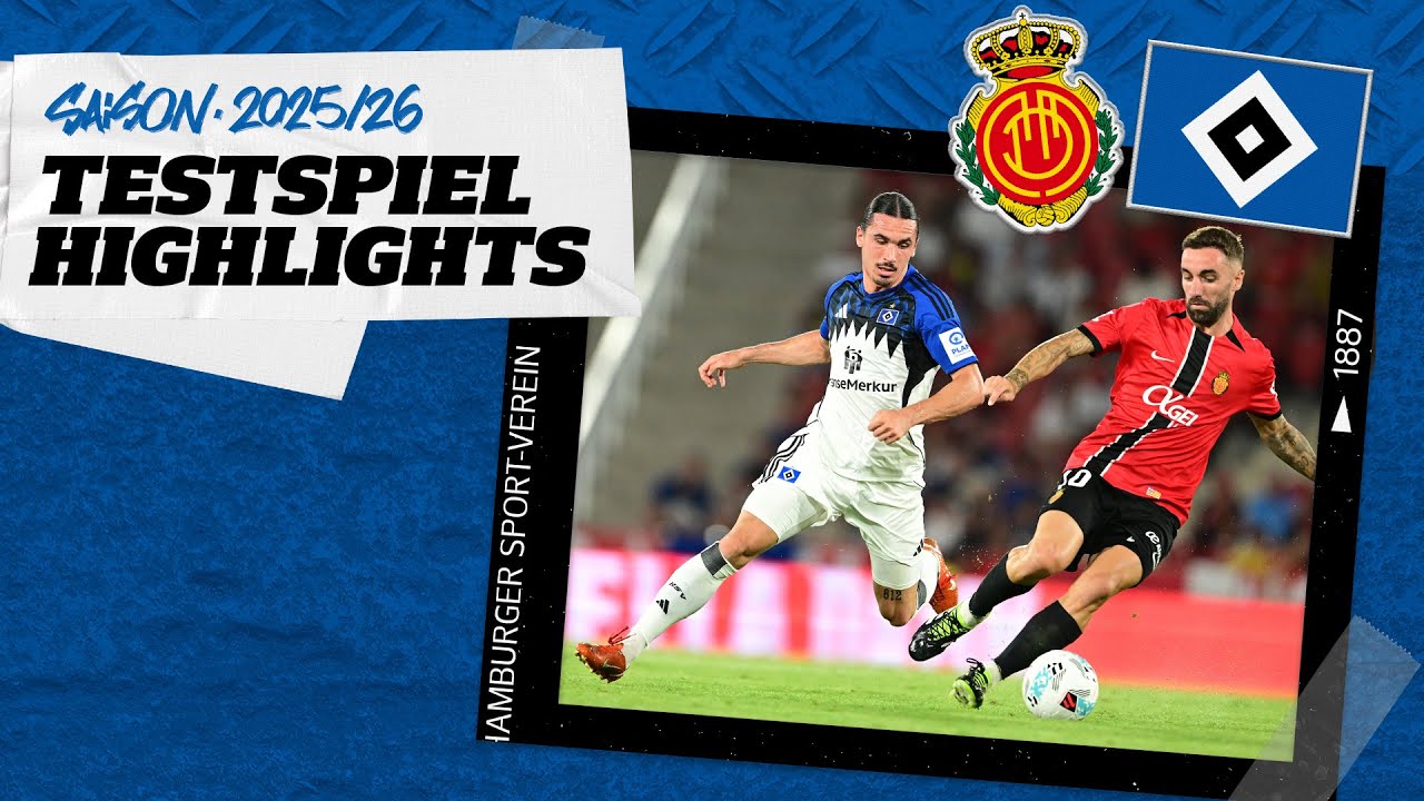 HIGHLIGHTS & INTERVIEWS: RCD MALLORCA VS. HSV | Testspiel-Highlights