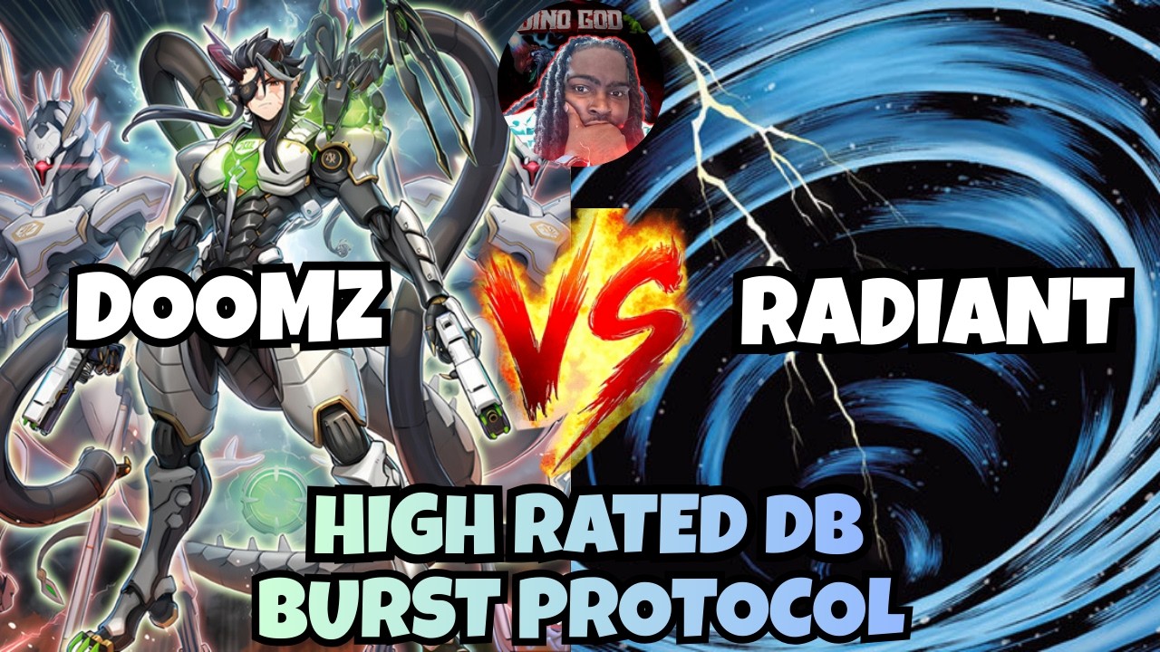 DOOMZ ПРОТИВ RADIANT | BURST PROTOCOL ВЫСОКОРЕЙТИНГОВЫЙ DB YUGIOH!
