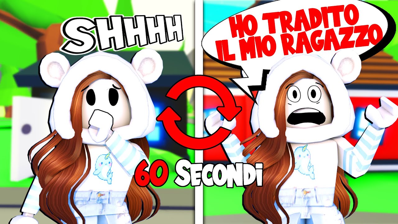 ROBLOX MA OGNI 60 SECONDI DICIAMO UN NOSTRO SEGRETO!