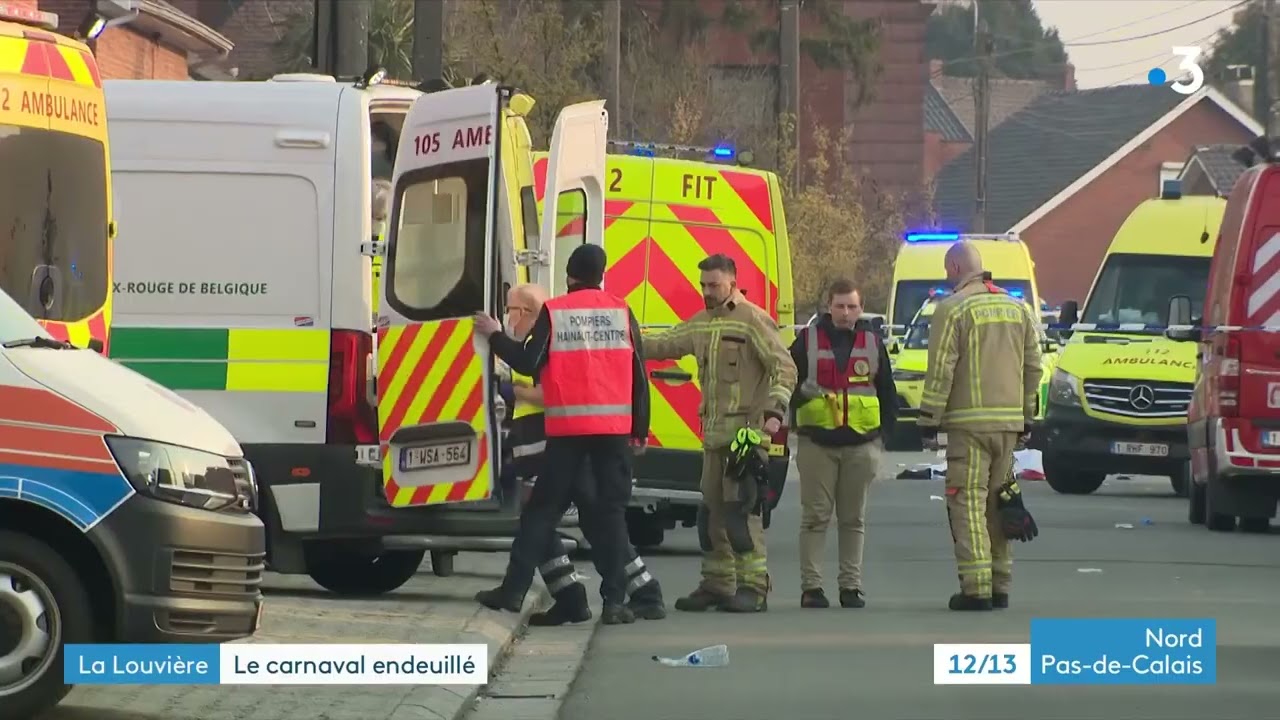 La Louvière (Belgique) : le carnaval endeuillé