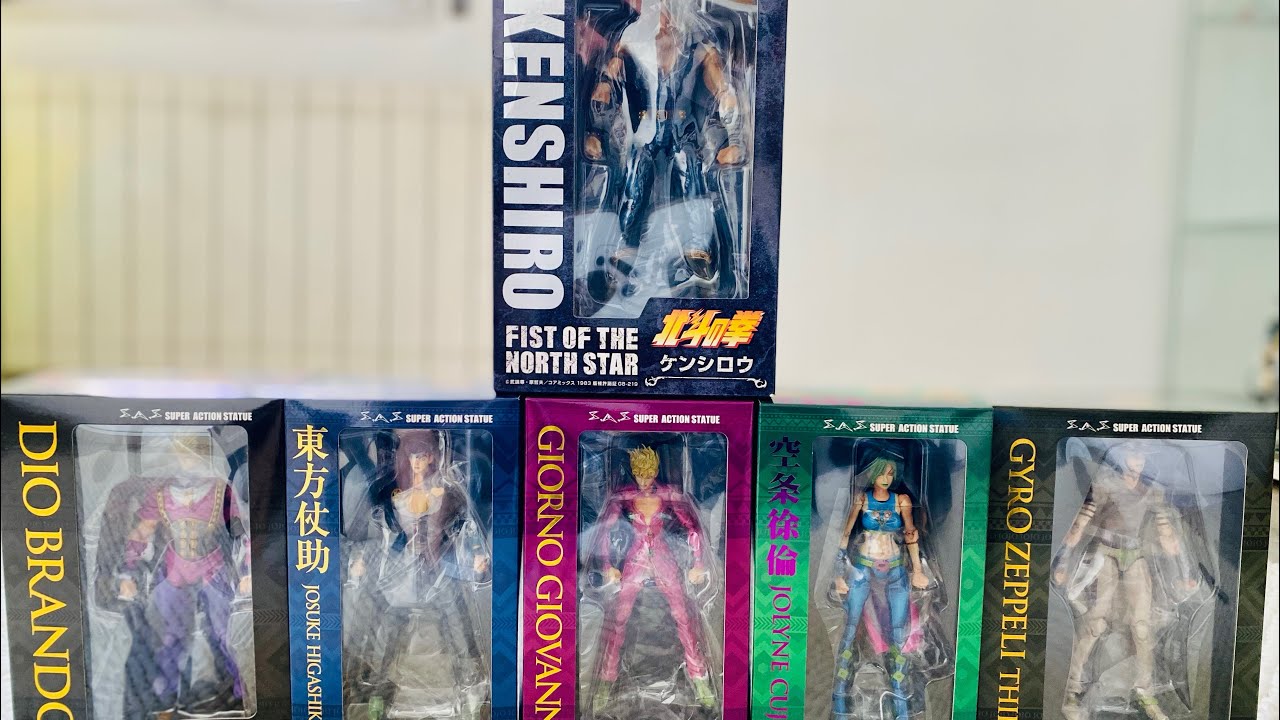JOJO’s Unboxing Box • Medicos SAS Figures