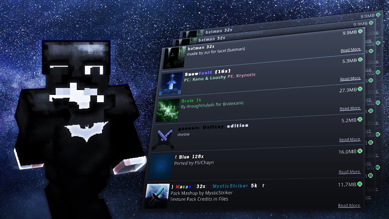 The GREATEST 4K Hive Skywars Packfolder in 2024!