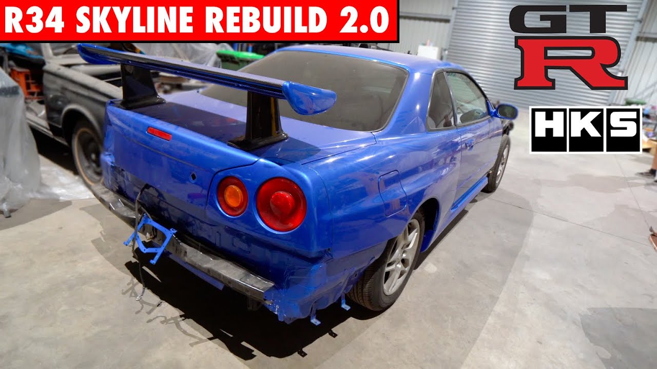 Let's REBUILD the R34 Skyline AGAIN | VLOG 18