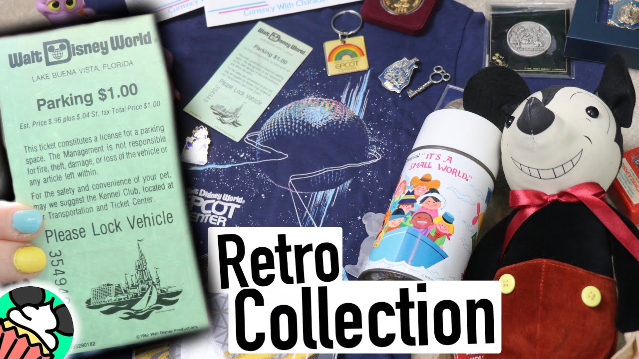 My Vintage Disney Parks & Disney Collection! Rare, Limited Edition Retro, WDW, and Disneyland Items!