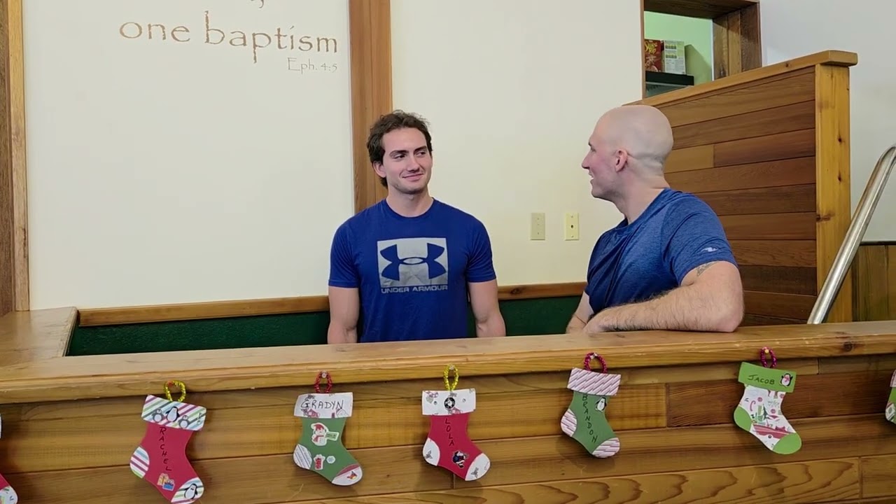 Zidane Closs' Baptism, Sunday, December 28, 2025